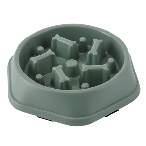 Anti-Gulping Slow Feeder & Water Bowl Set